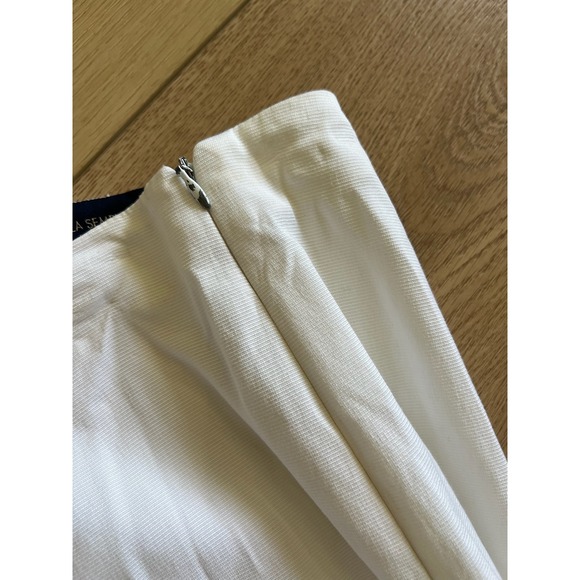 Piazza Sempione High-Rise Straight Leg Trousers - White, Formal, Career‎ - Picture 6 of 8